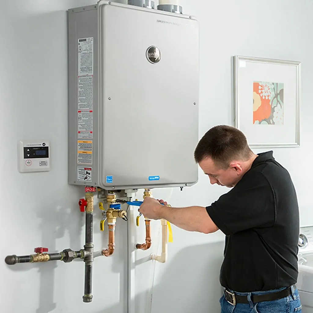 tankless water heater repair in Oberon, ND